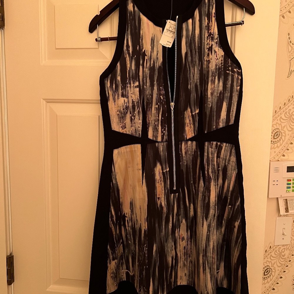 Rebecca Taylor sleeveless dress with front zipper